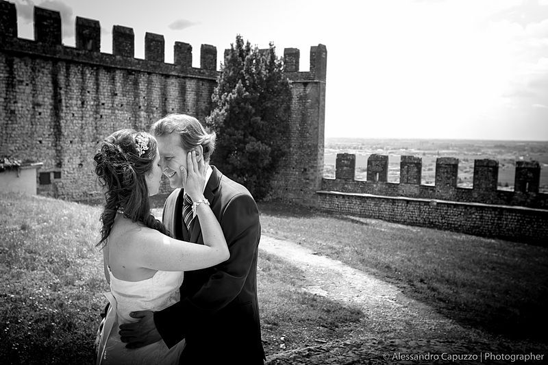 wedding in soave castle italy