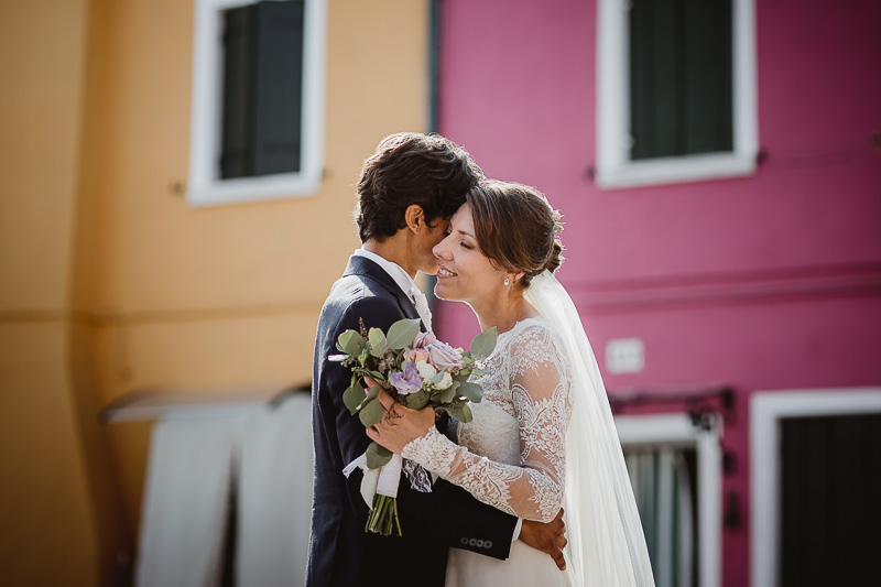 Wedding in Burano Venice - Iana&Marco