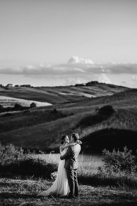 wedding in val d'Orcia Tuscany