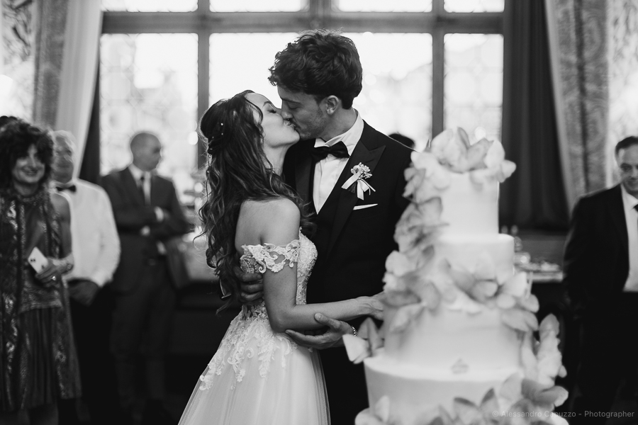 taglio torta Ca Vendramin Venezia