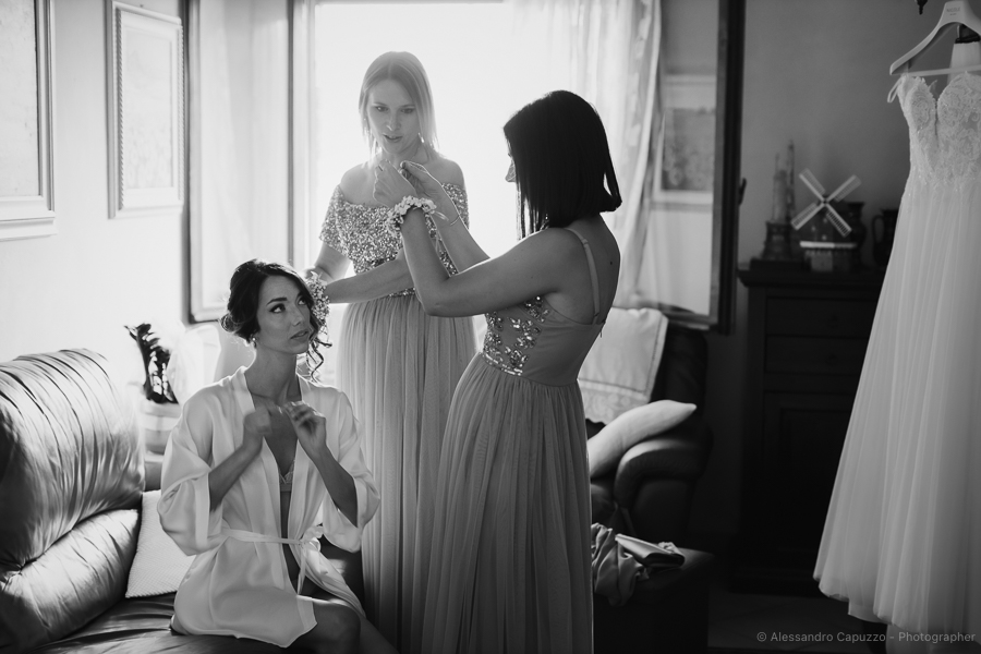 vestizione sposa Venezia