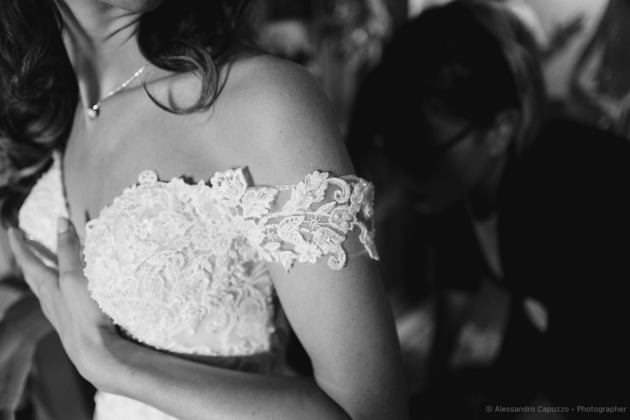 vestizione sposa Venezia