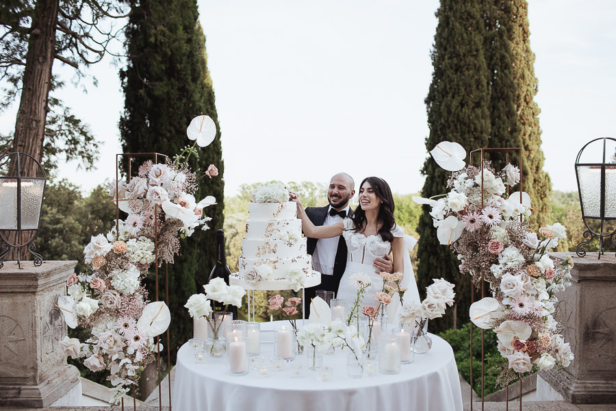 taglio torta villa Selvatico Padova