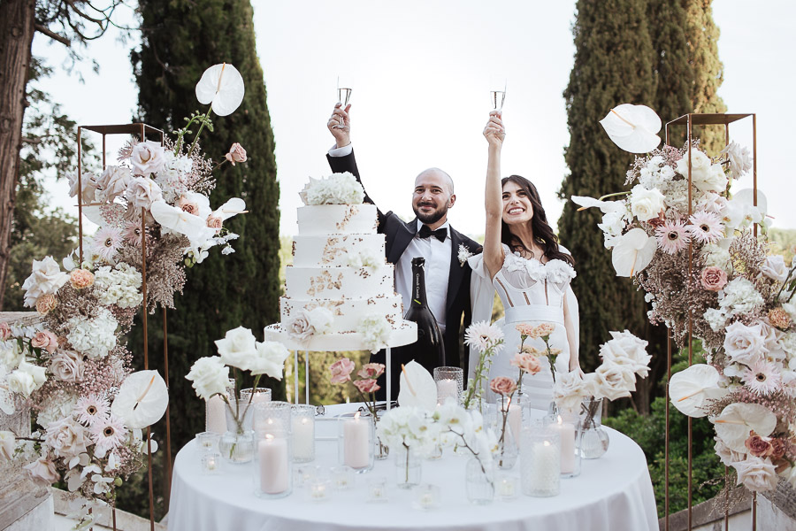 taglio torta villa Selvatico Battaglia Terme