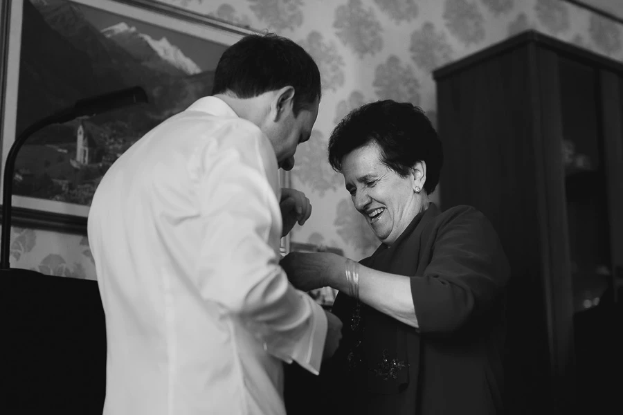 vestizione dello sposo Vicenza