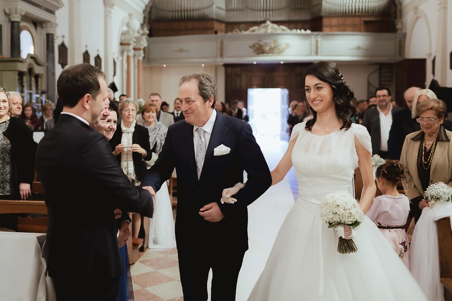 ingresso sposa matrimonio chiesa Orgiano