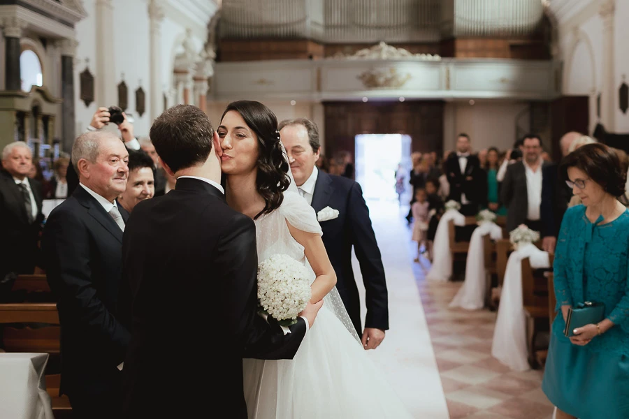 ingresso sposa matrimonio chiesa Orgiano