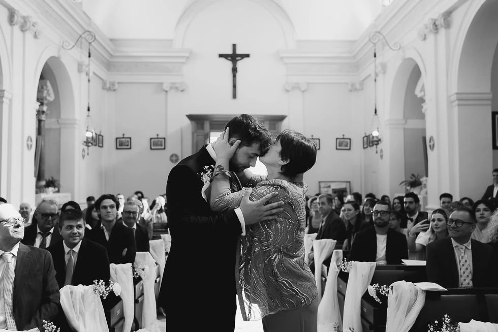 ingresso dello sposo chiesa di Luvigliano