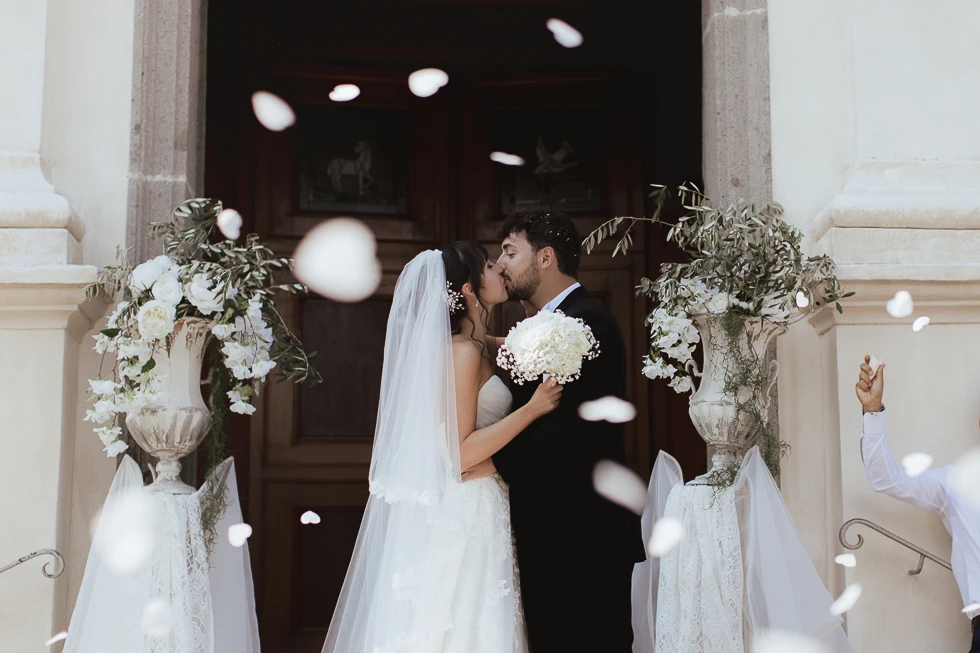 lancio del riso matrimonio Padova chiesa di San Martino