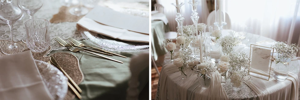 allestimenti matrimonio villa Cavalli - Padova