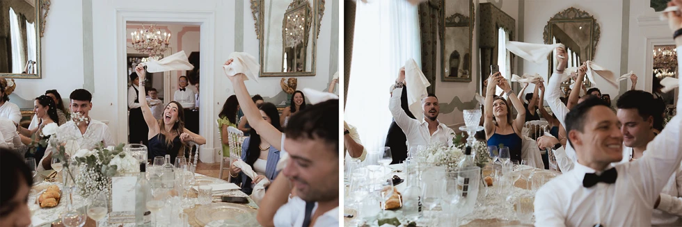 ricevimento salone di villa Cavalli - matrimonio