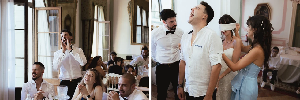 ricevimento salone di villa Cavalli - matrimonio