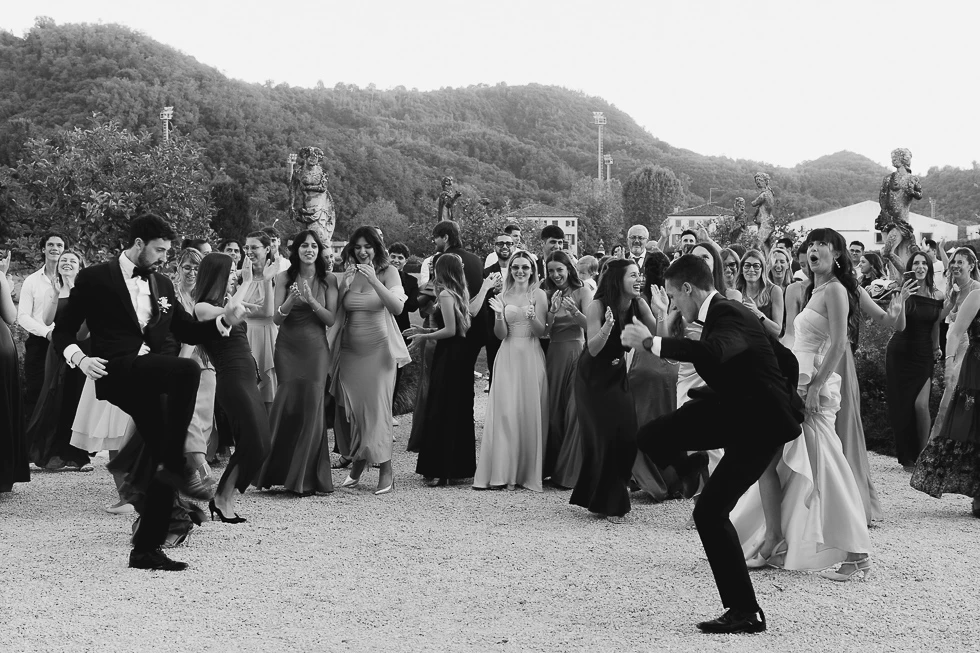 flash mob matrimonio villa Cavalli Padova