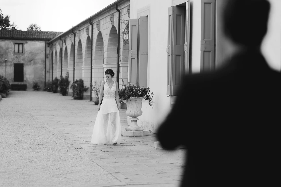 cambio abito della sposa