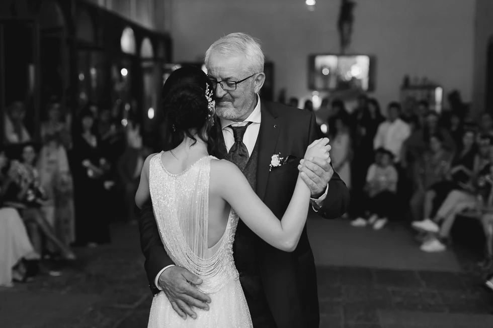 primo ballo sposa con il papà - villa Cavalli