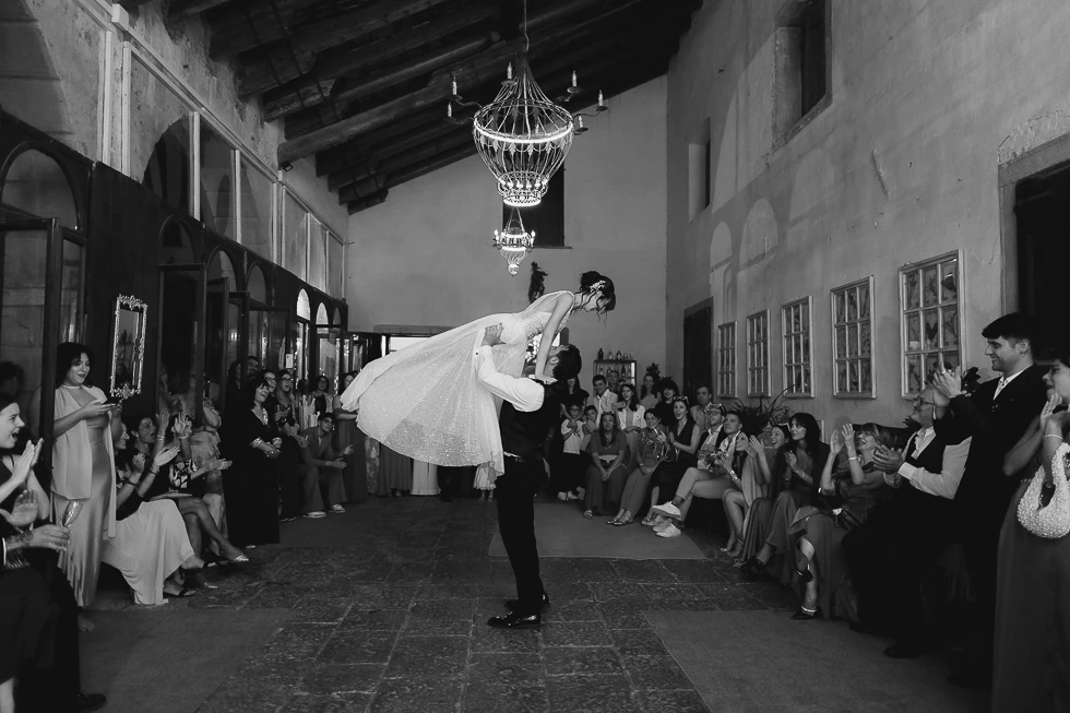 primo ballo degli sposi - villa Cavalli