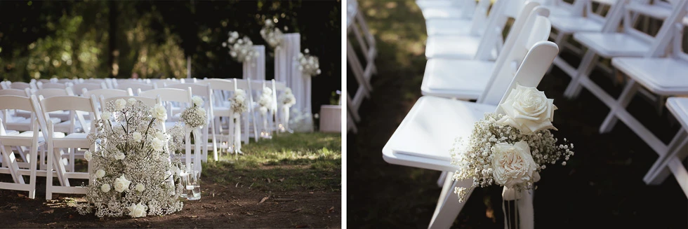 allestimenti floreali parco magnolie villa Selvatico