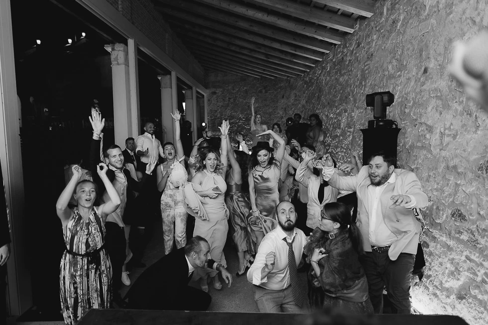 djset e balli al matrimonio a Villa Selvatico