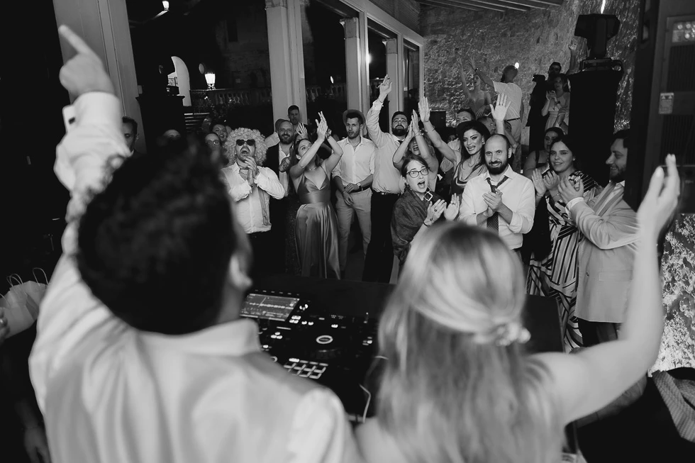 Momenti indimenticabili della festa con Giorgio Vanni a Villa Selvatico