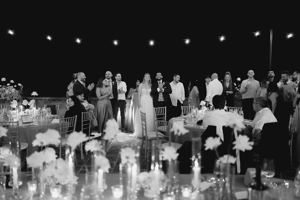 Momenti conviviali tra ospiti a Villa Selvatico